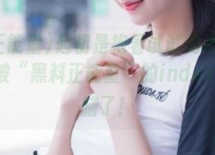 起初是抱着试试的心态收藏，最后被“黑料正能量”的index.php洗脑了！